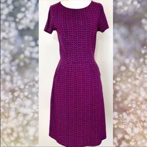Boden Midi Dress with Eye Glasses Pattern 🤓